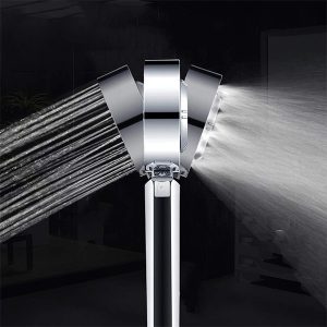 DoubleShower, wysokiej jakości dwustronna słuchawka prysznicowa z wypełnieniem mydłem - Image 2