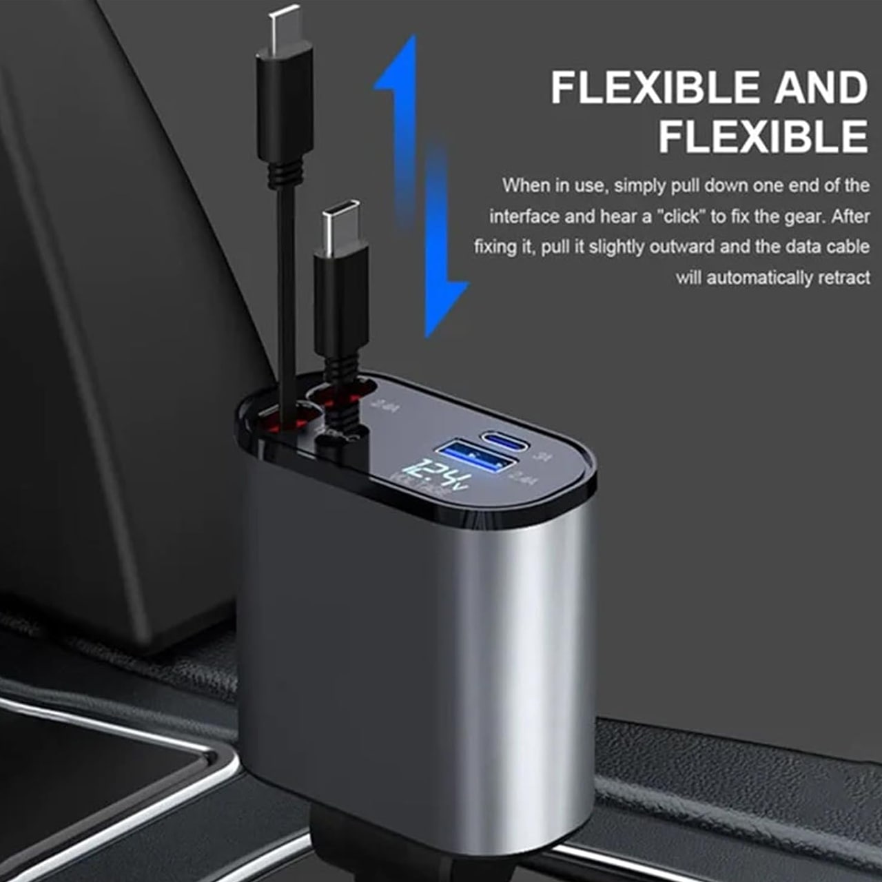 DualCharger, 4-w-1 ładowarka samochodowa - Image 6