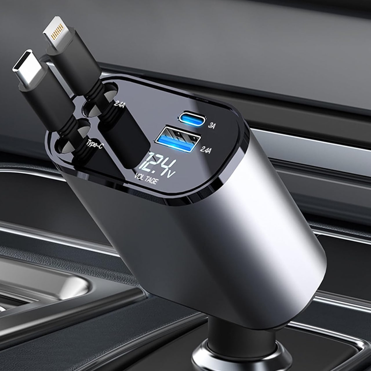 DualCharger, 4-w-1 ładowarka samochodowa - Image 10