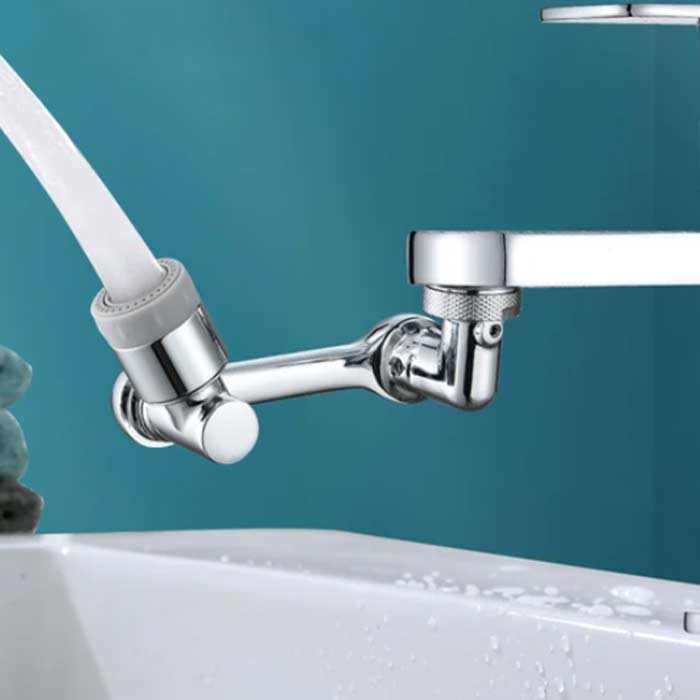 DualFaucet – nakładka na kran obracana o 1080°, 2 tryby strumienia - Image 4