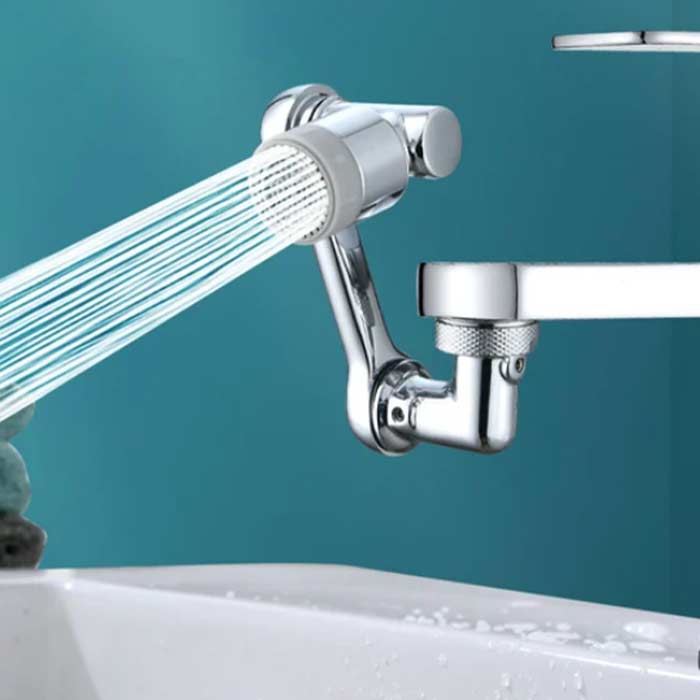 DualFaucet – nakładka na kran obracana o 1080°, 2 tryby strumienia - Image 5