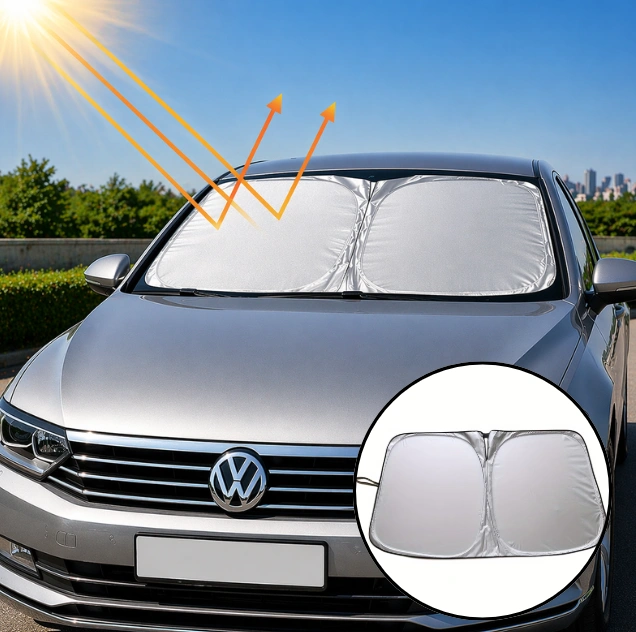 SunVisor, składana osłona przeciwsłoneczna na przednią szybę samochodu