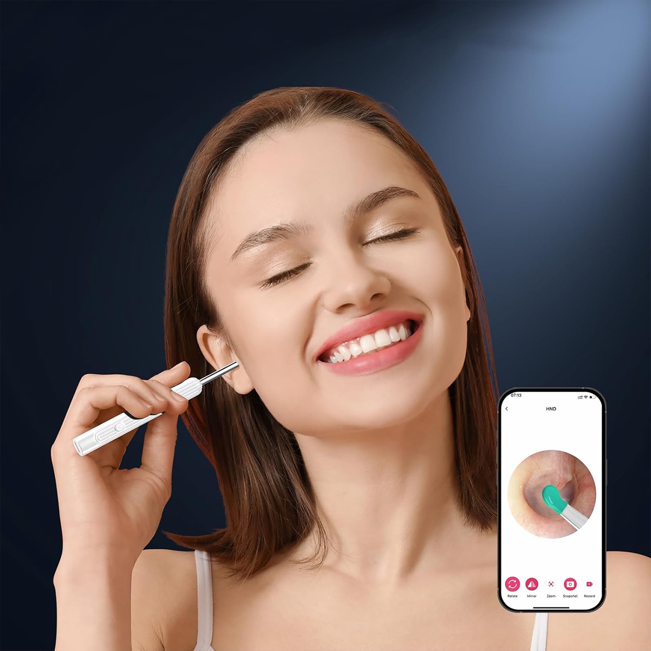 EarStick, pomoc do czyszczenia woskowiny usznej z kamerą - Image 3