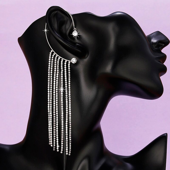 EarringCrystals, kolczyki wiszące z kryształami (1 szt.) - Image 4
