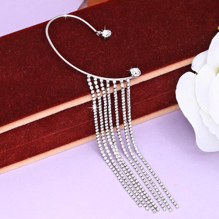 EarringCrystals, kolczyki wiszące z kryształami (1 szt.) - Image 6