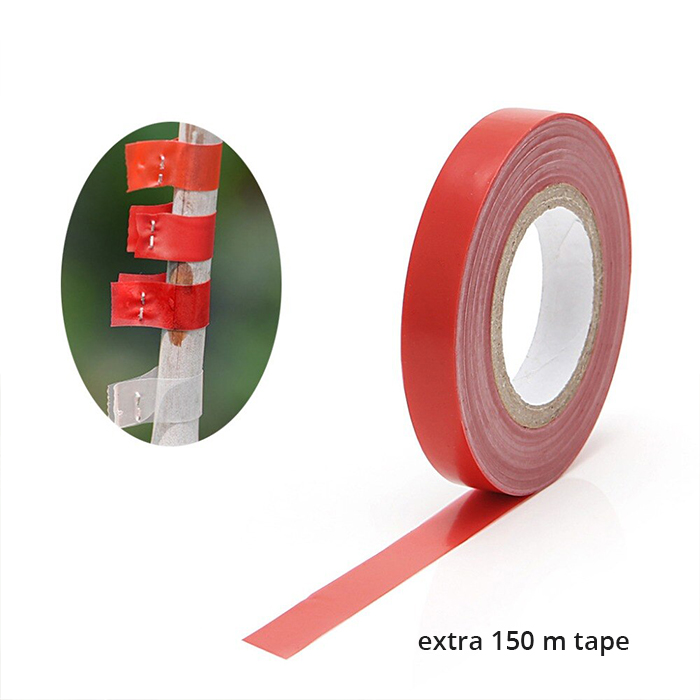 ExtraTape, 6-częściowy zestaw akcesoriów do TapeTool: 5x 30 metrów taśmy + 100x zszywek - Image 2