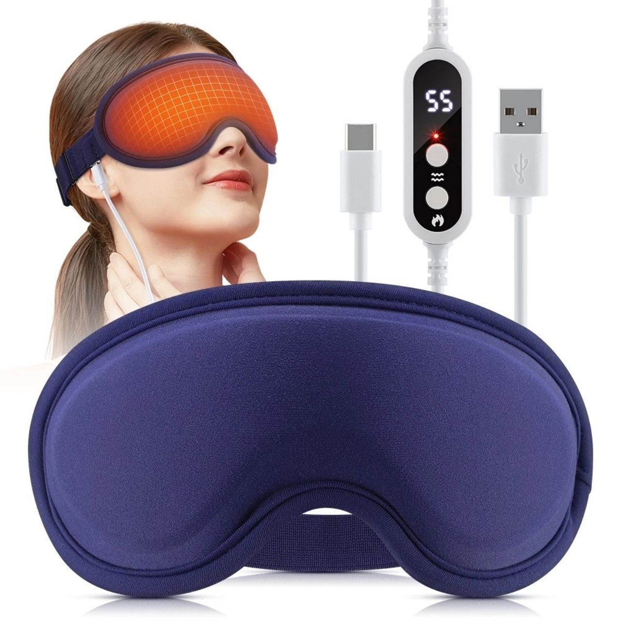 EyeMask, podgrzewana maska do masażu oczu - Image 8