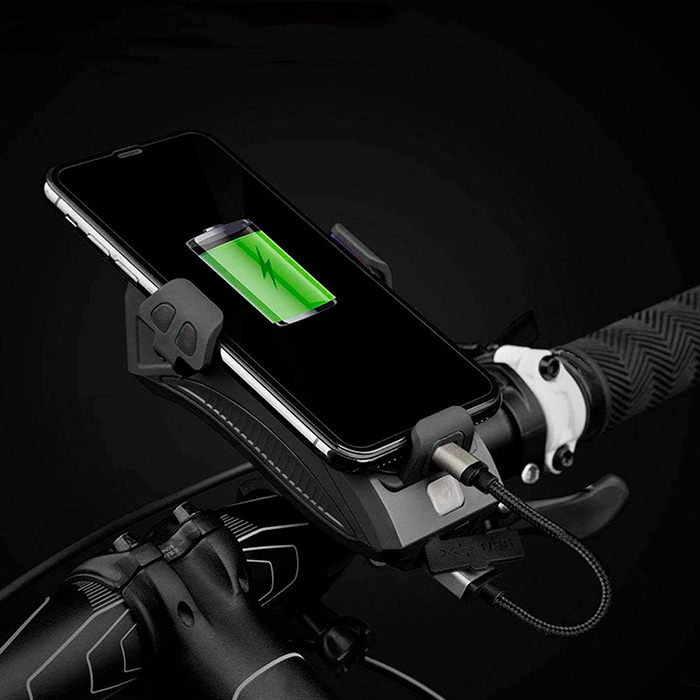 FastBike, czyli światło rowerowe, stacja ładowania, uchwyt na telefon i dzwonek w jednym - Image 4