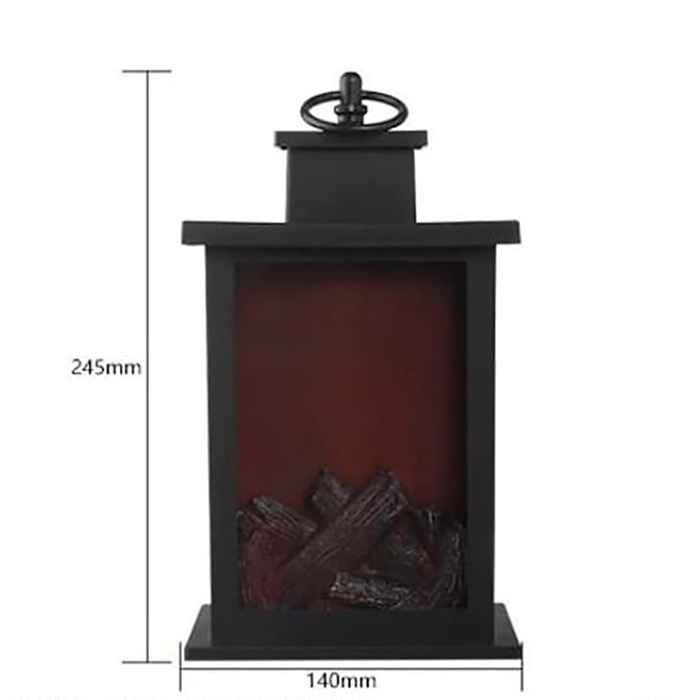 FireLantern, dekoracyjna lampa z wyglądem kominka i wirtualnym ogniem - Image 2