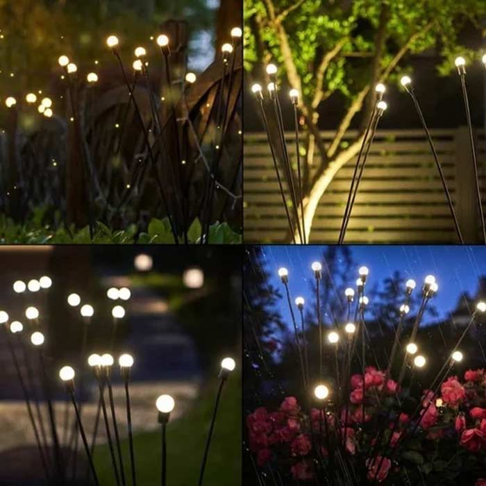 FireflyLights, solarna lampa ogrodowa z 6 światłami - Image 3