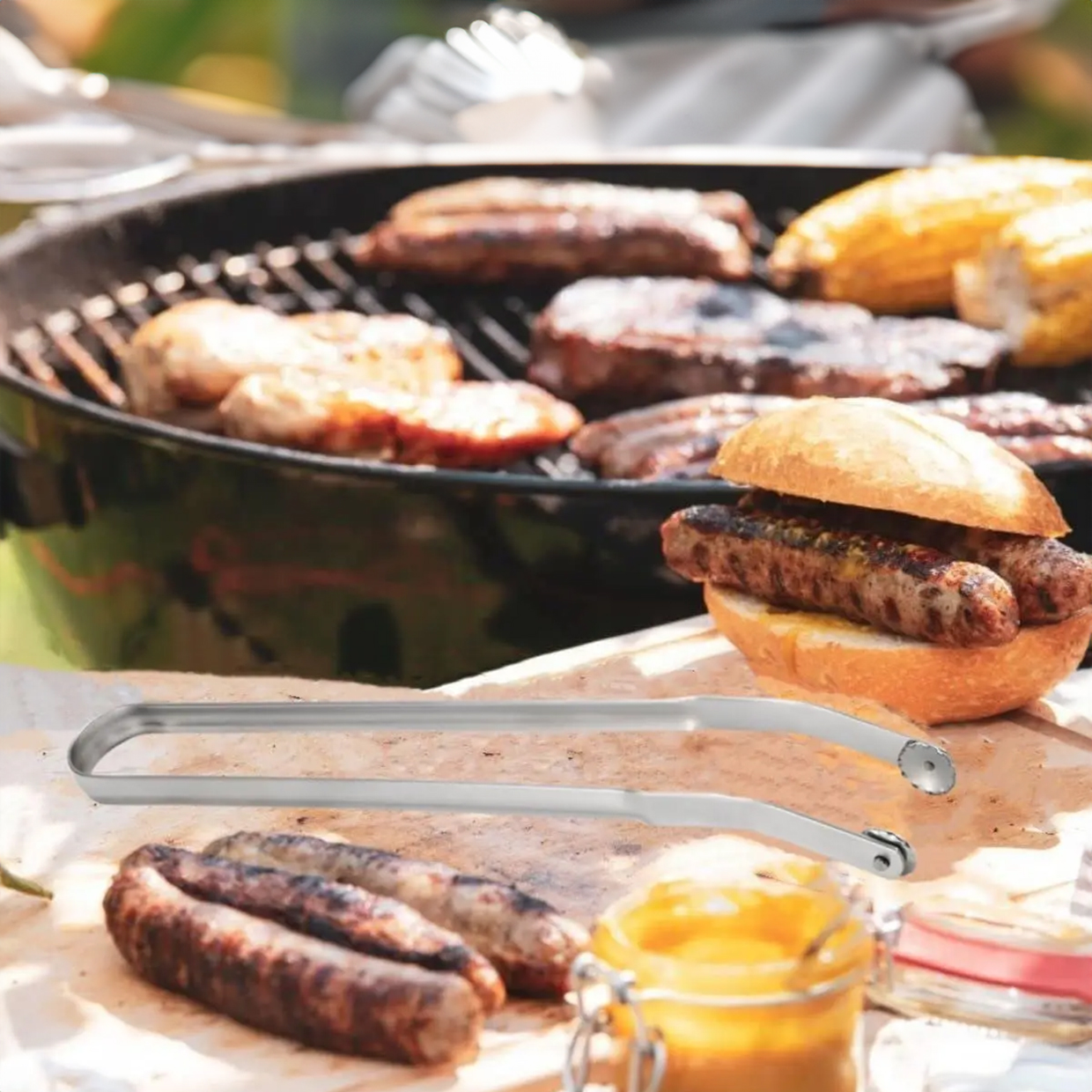 FlipBBQ, gadżet do obracania mięsa i warzyw na grillu - Image 9