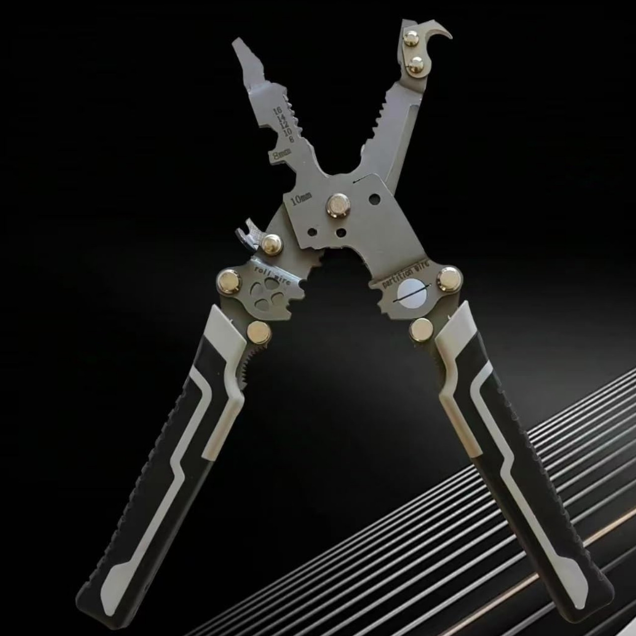 FoldStripper, wielofunkcyjne szczypce do cięcia przewodów - Image 2