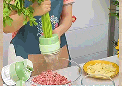 FoodProcessor, 5-częściowy zestaw kuchenny do siekania, krojenia, obierania i czyszczenia - Image 9