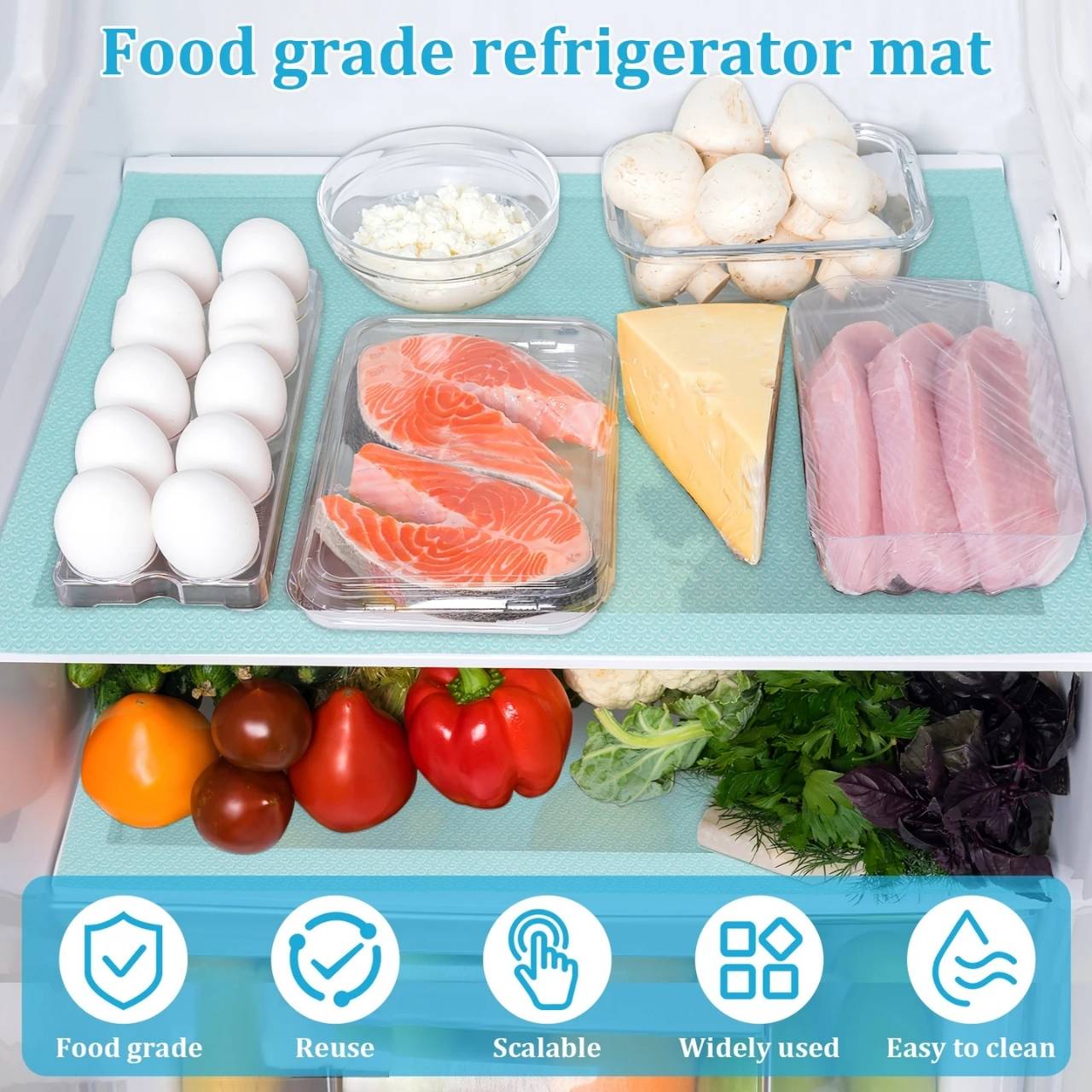 FreshLiner, wkładka do lodówki i półek (12 sztuk) - Image 4