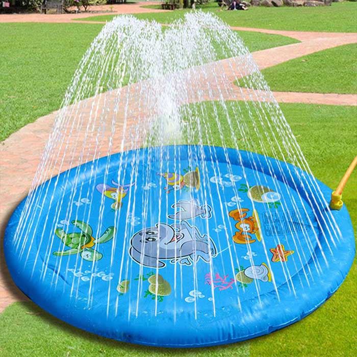 FunPool, dmuchany basen z fontanną odpowiedni dla dzieci i zwierząt - Image 8