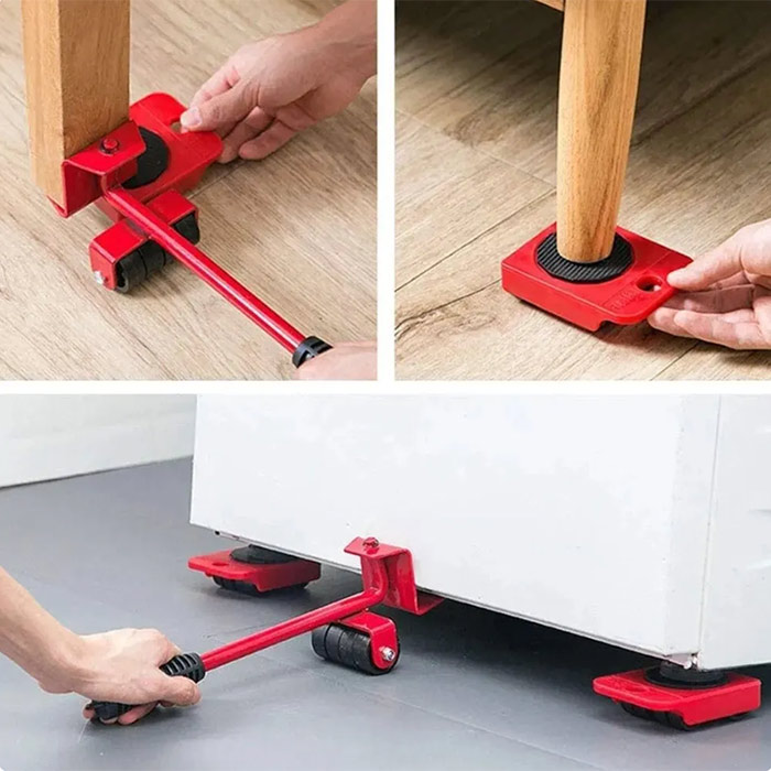 FurnitureMover, 15-elementowy zestaw do przenoszenia mebli - Image 8