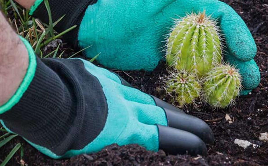 Gardenstar, rękawice ogrodnicze z plastikowymi pazurami - Image 2