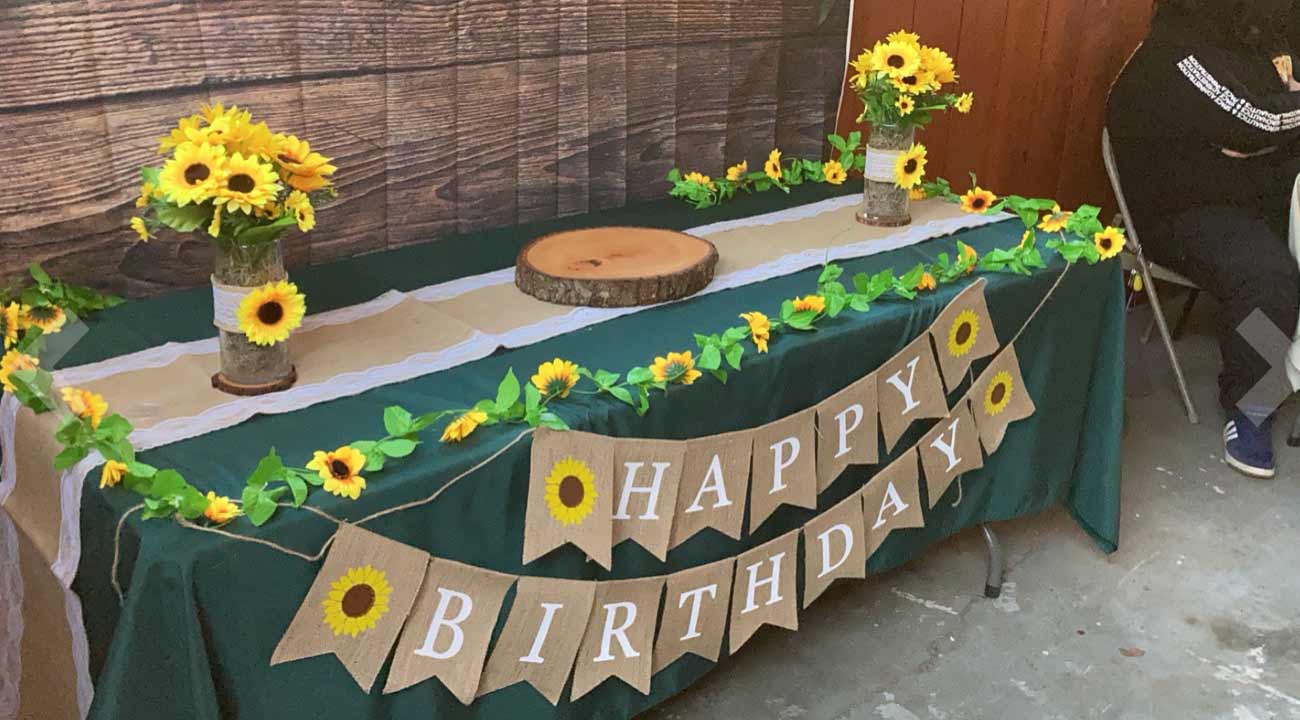GarlandSunflower, sztuczna girlanda słonecznikowa o naturalnym wyglądzie (2 sztuki) - Image 10
