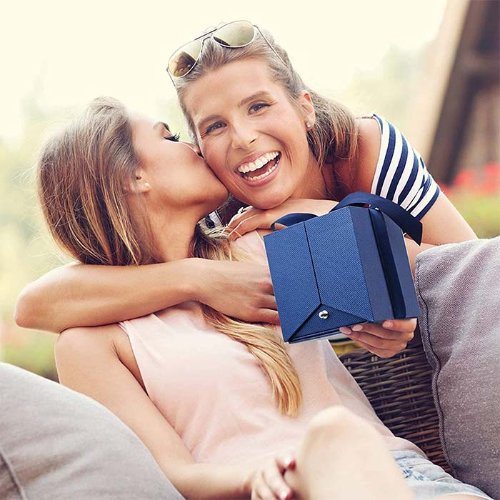 GiftBox, naszyjnik z pudełkiem prezentowym i piękną sztuczną różą - Image 10