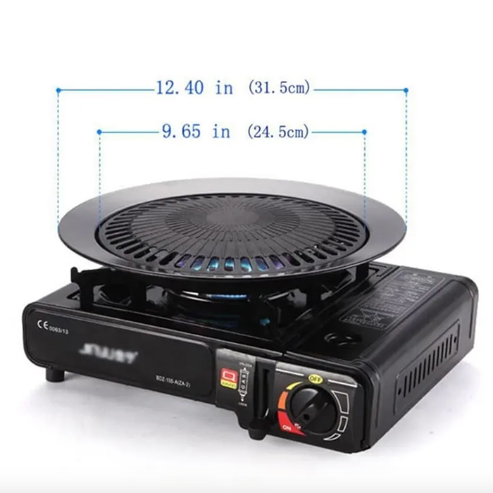 GrillPan, płyta grillowa, którą można używać na zewnątrz lub wewnątrz - Image 2