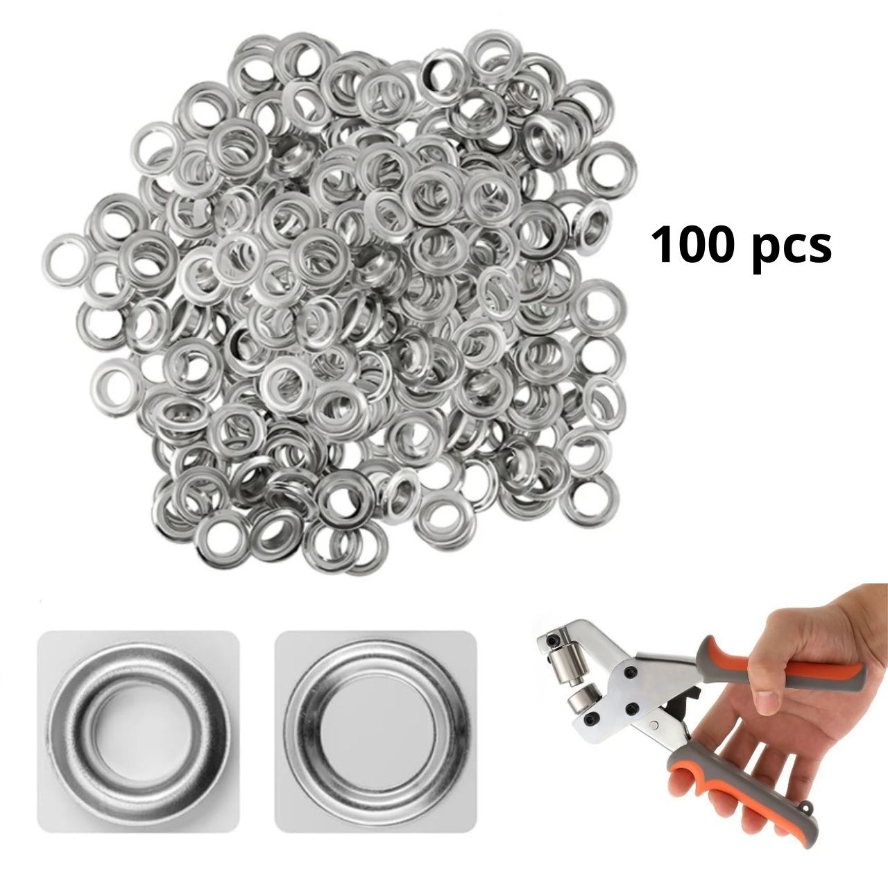 Grips, 100 metal rings for GripTool - Image 3