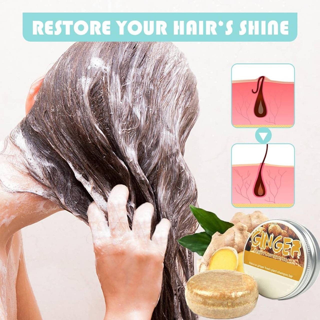HairBoost, szampon do odbudowy i pielęgnacji włosów - Image 6