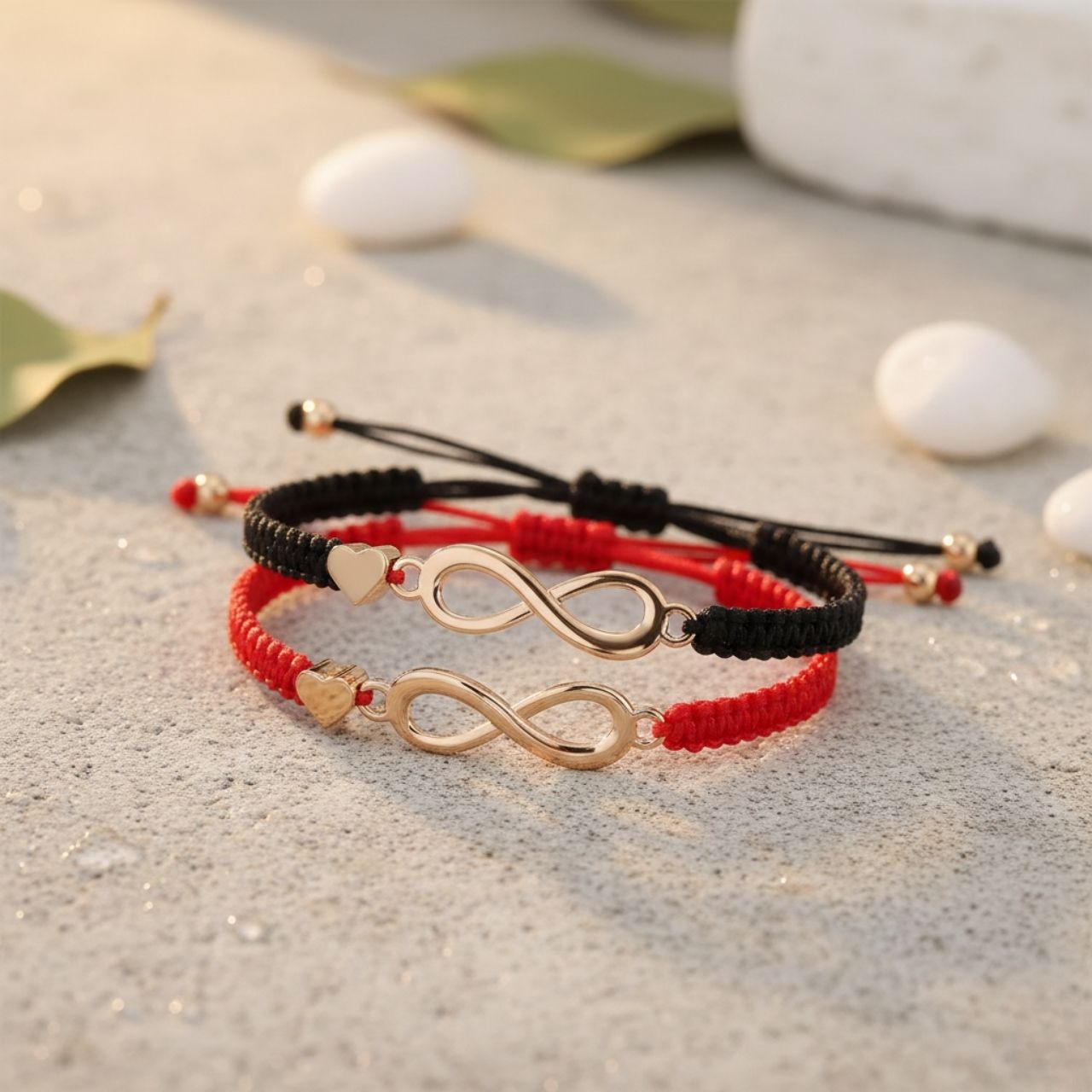 InfinityCharm, bransoletki z symbolem nieskończoności (2 szt.) - Image 4