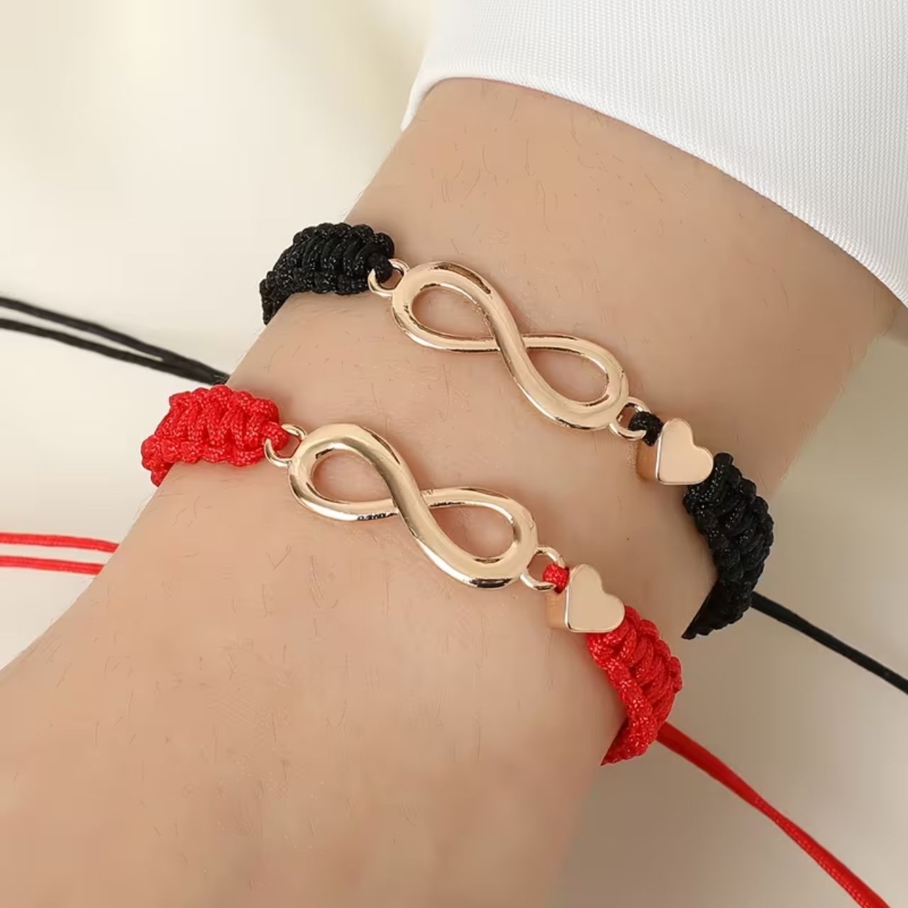 InfinityCharm, bransoletki z symbolem nieskończoności (2 szt.) - Image 6