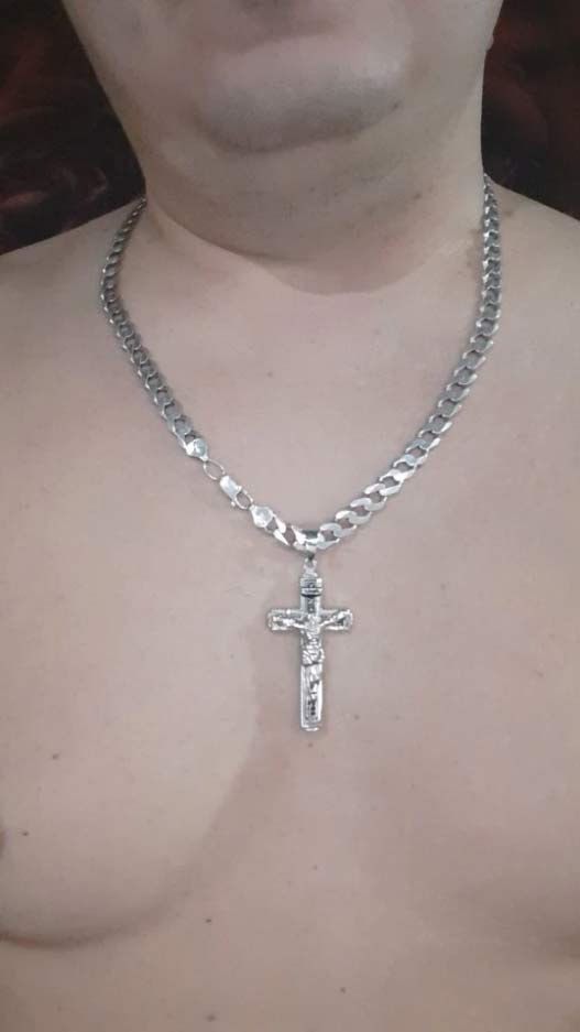 JesusNecklace, srebrny łańcuszek z Jezusem - Image 3