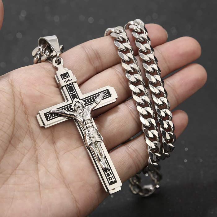 JesusNecklace, srebrny łańcuszek z Jezusem - Image 4