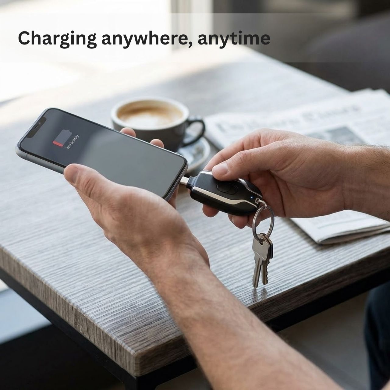 Mini przenośna ładowarka do telefonu, KeyCharger - Image 4