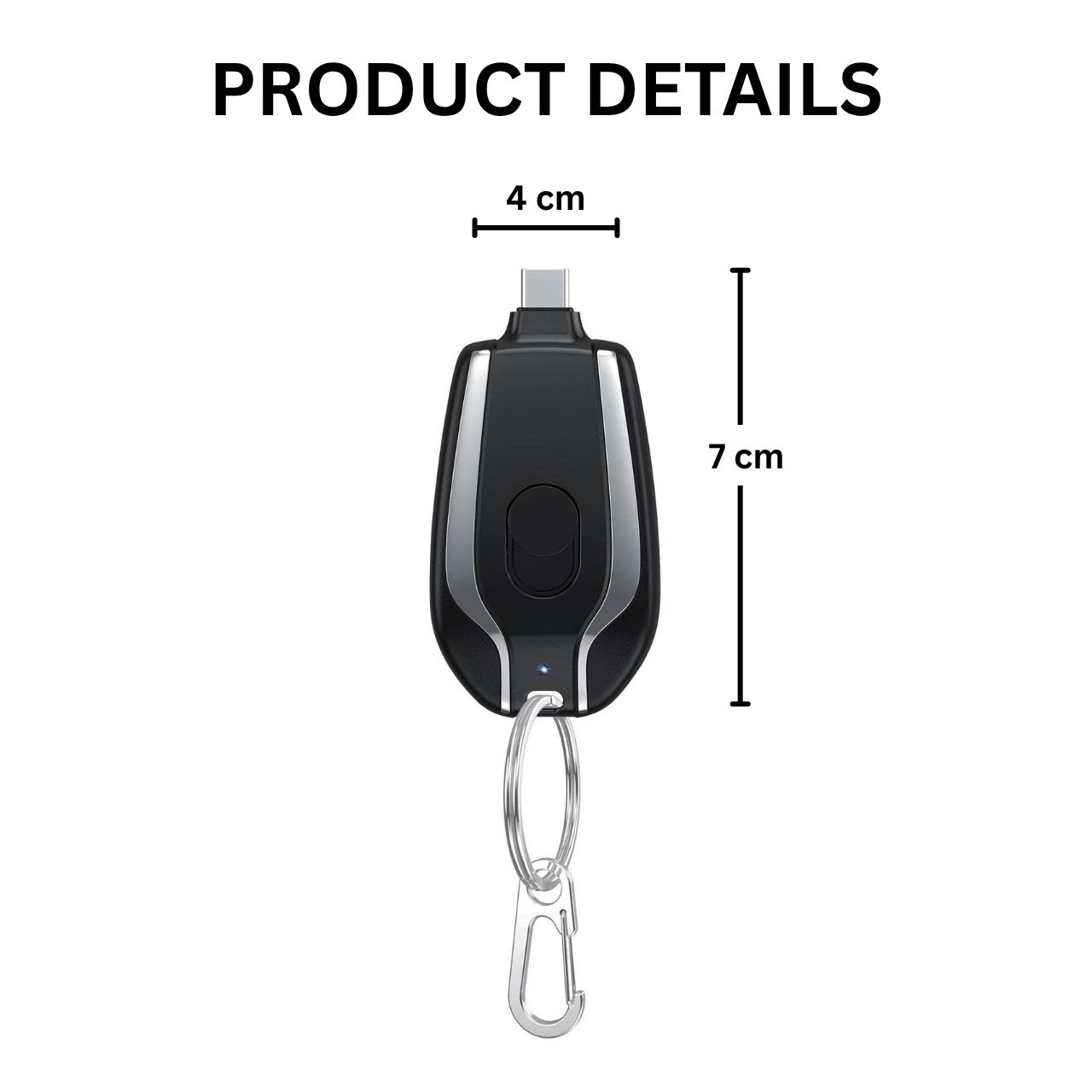 Mini przenośna ładowarka do telefonu, KeyCharger - Image 5