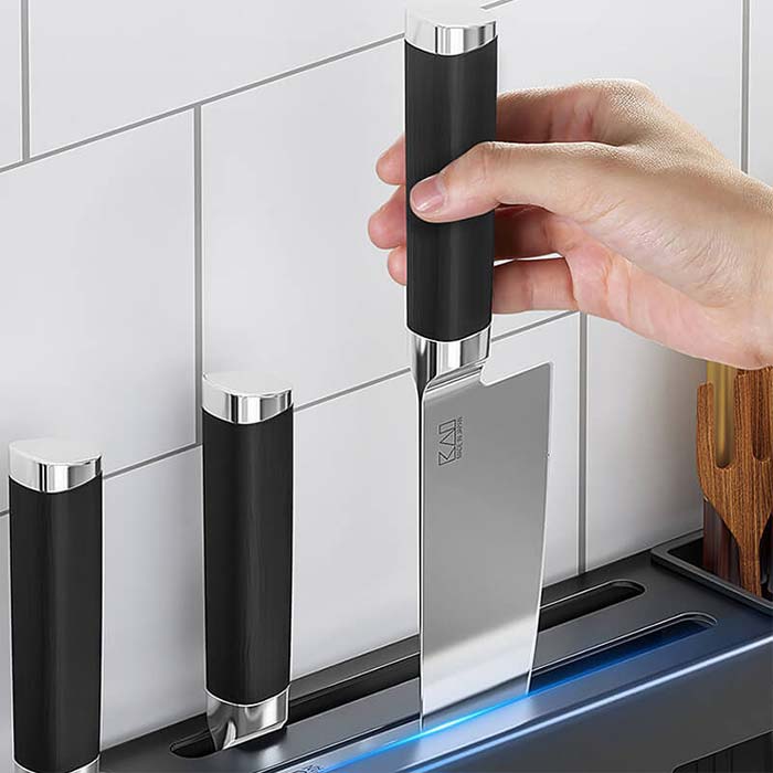 KitchenHelper, elegancki organizer kuchenny, który pozwala zaoszczędzić miejsce w kuchni - Image 4