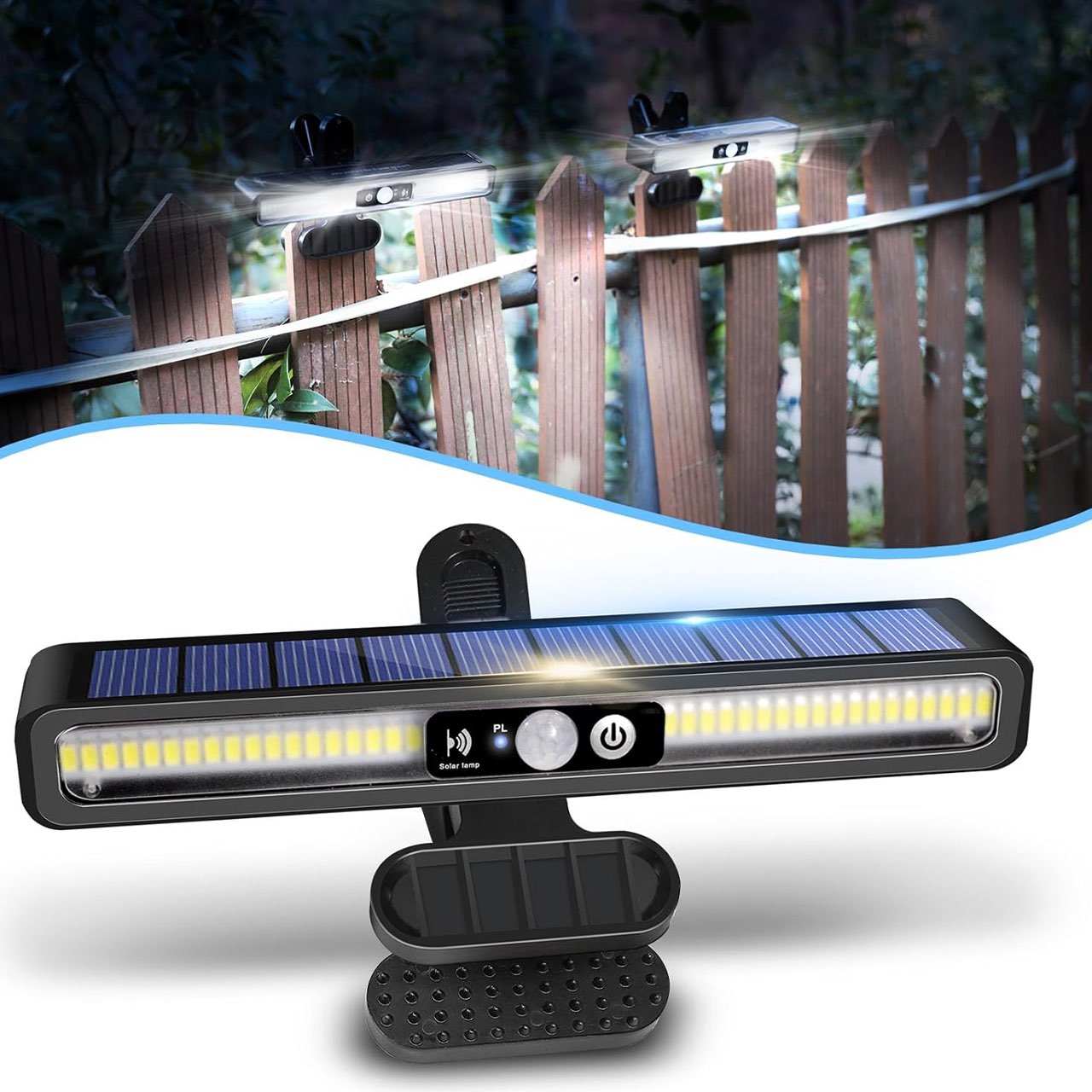 LampClip, zewnętrzna lampa solarna z czujnikiem ruchu - Image 9