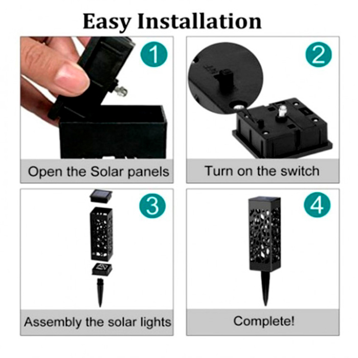 LawnLamps, lampa solarna (2 szt.) - Image 6