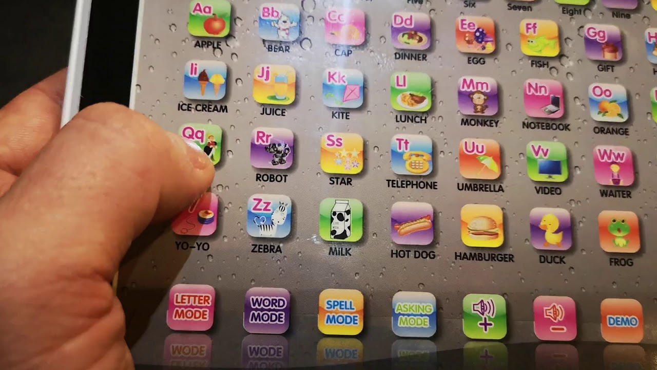 LearningTablet, interaktywna zabawka do nauki liczb, liter i słów po angielsku - Image 4