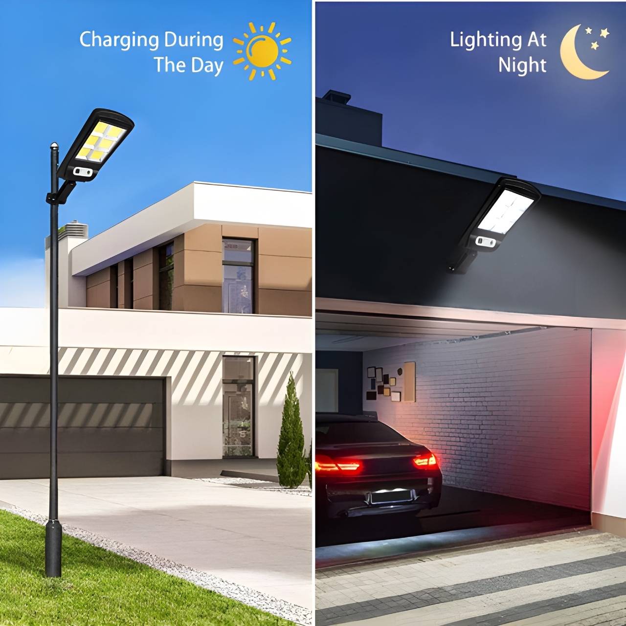 LedSens, solarna lampa ścienna z czujnikiem ruchu - Image 5