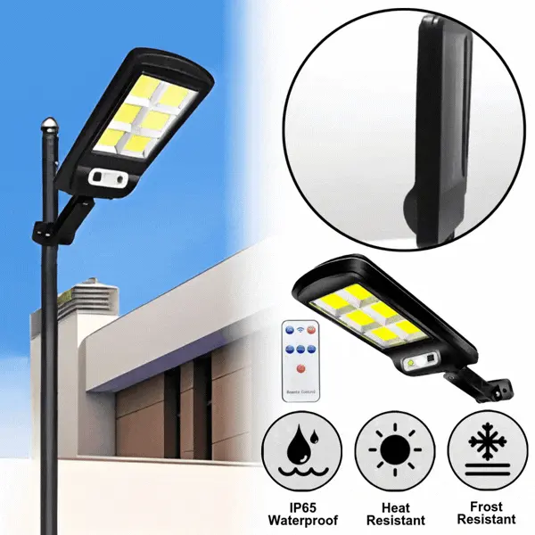 LedSens, solarna lampa ścienna z czujnikiem ruchu - Image 6