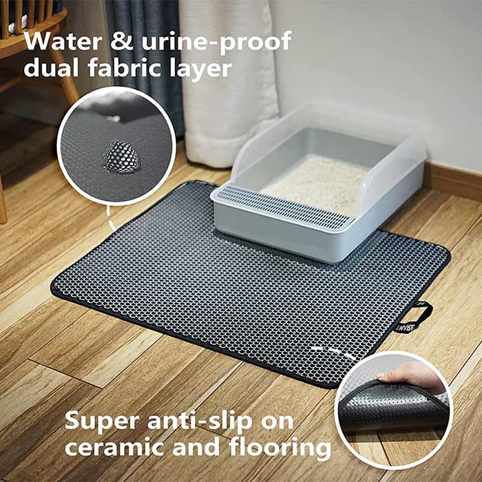 LitterMat, mata pod żwirek dla kota, która wyłapuje piasek - Image 7
