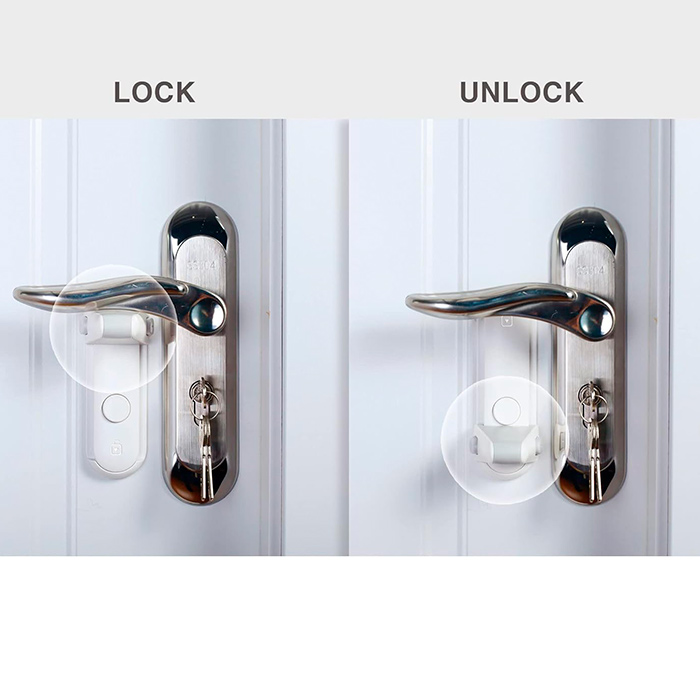 LockBlock, system zabezpieczający, który zapobiega otwieraniu drzwi - Image 5