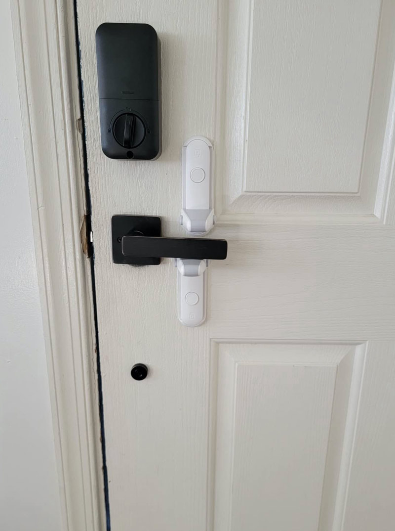 LockBlock, system zabezpieczający, który zapobiega otwieraniu drzwi - Image 10