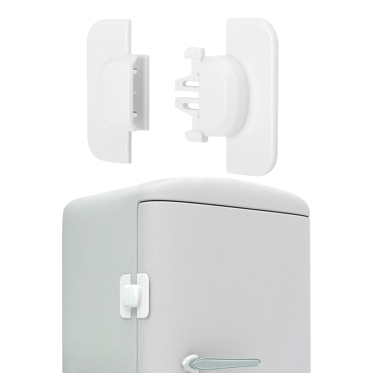 LockStar, zamek bezpieczeństwa do lodówki lub zamrażarki (2 sztuki) - Image 4