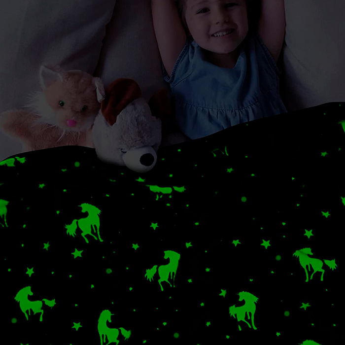 LuminousBlanket, koc dziecięcy, który świeci w ciemności - Image 2