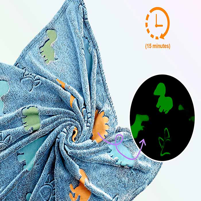 LuminousBlanket, koc dziecięcy, który świeci w ciemności - Image 4