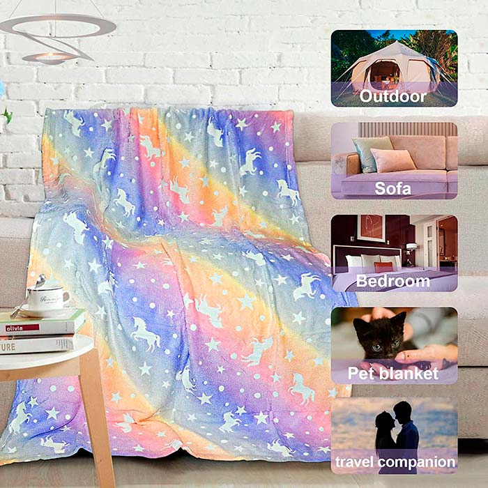 LuminousBlanket, koc dziecięcy, który świeci w ciemności - Image 5