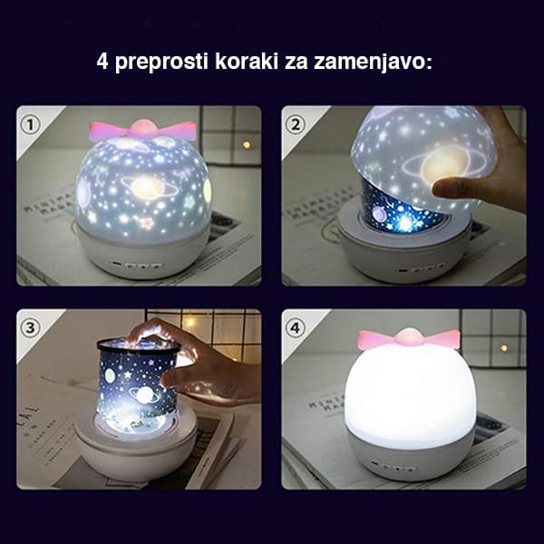 MagicLamp, dynamiczna lampa projektorowa 2 w 1 z 6 różnymi wzorami - Image 8