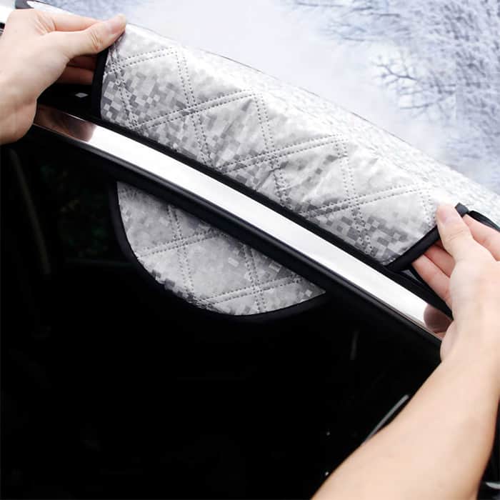 MagneticCarCover, pokrowiec ochronny z magnesami na przednią szybę - Image 4
