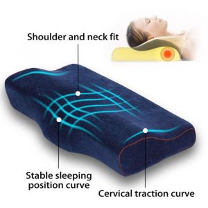 Hipoalergiczne pokrycie poduszki anatomicznej jest miękkie i gładkie oraz zapewnia ochronę przed roztoczami i gromadzeniem się bakterii.