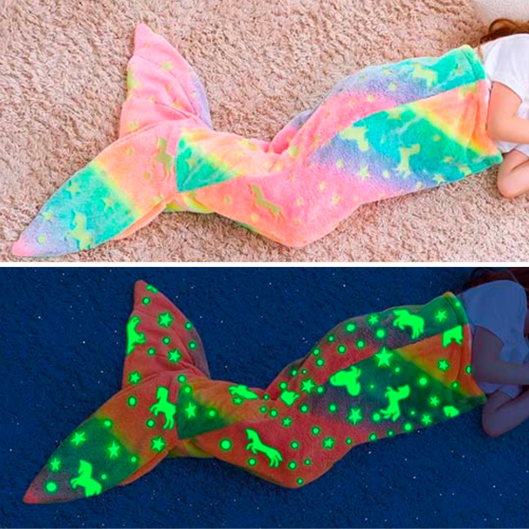 MermaidBlanket, koc dla dzieci w kształcie ogonka syreny - Image 7