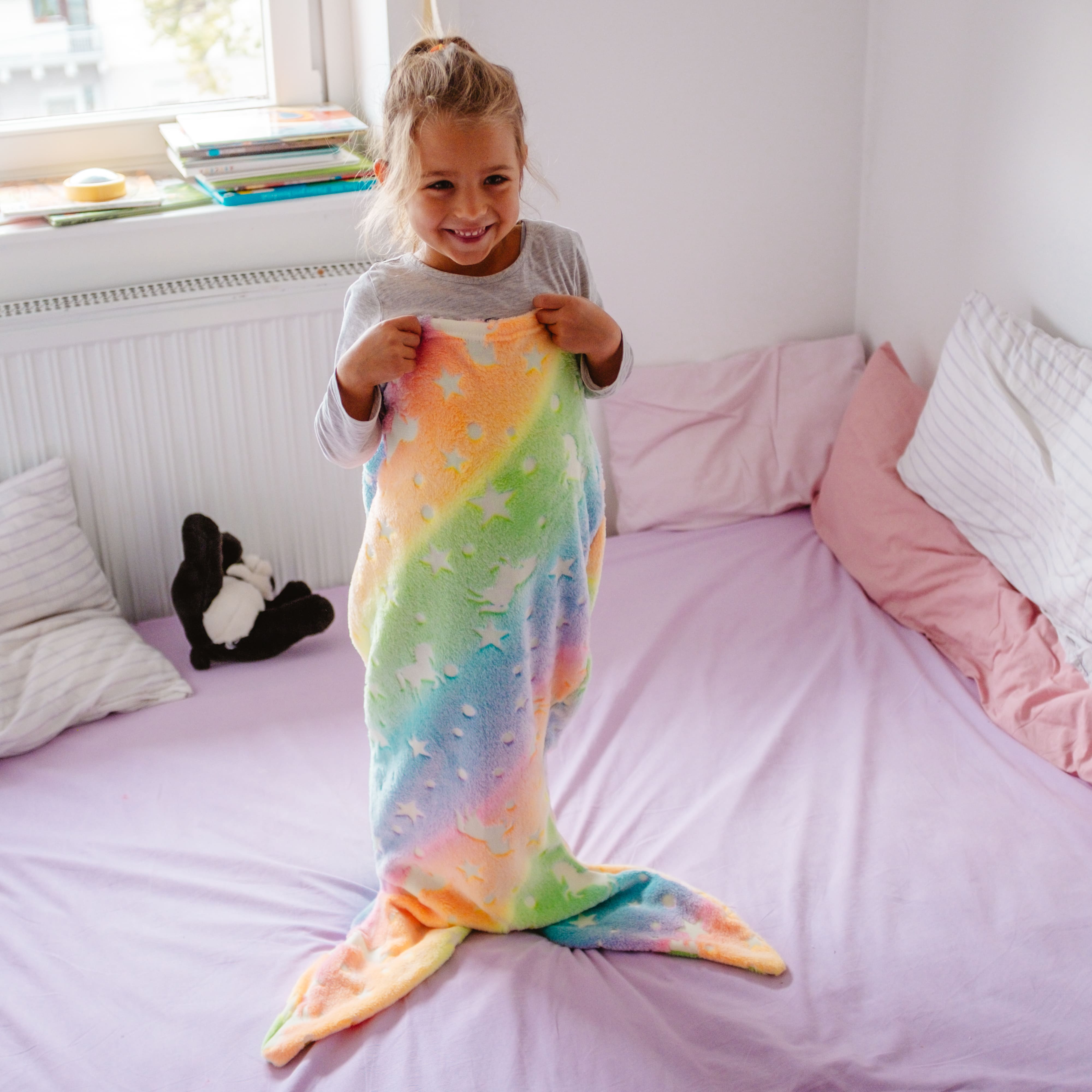 MermaidBlanket, koc dla dzieci w kształcie ogonka syreny - Image 9